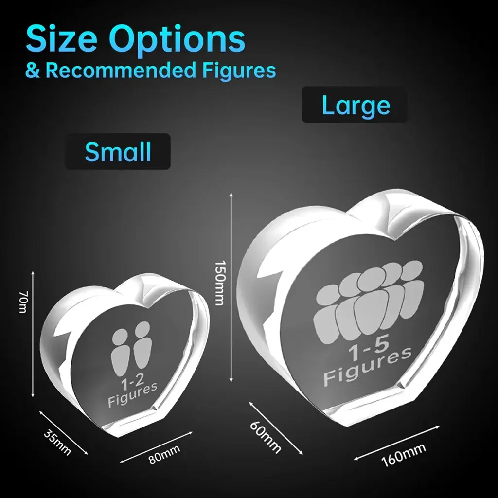 3d crystal images - How the Sincere Heart 3D Crystal Captures Your Memories in Style