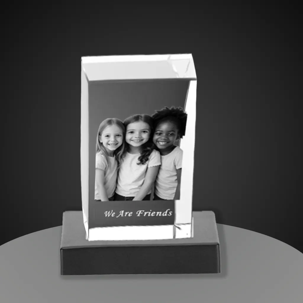 3d photo crystal - Spotlight on the Personalized 3D Crystal Tower: A Unique Keepsake