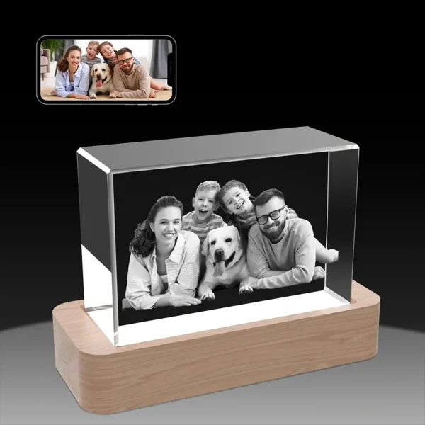 The Elegance of the Landscape 3D Crystal Keepsake